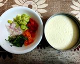 A picture of step 1 of Vegetable Raita for Biryani and Pulao.