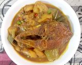 ইলিশ মাছের আলু বেগুনের ঝোল(illish macher begun jhol recipe in Bengali) রেসিপি ধাপ - 5 ছবি
