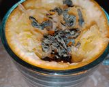 A picture of step 2 of Orange Peel Tea.
