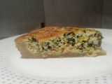 Quiche de pollo y verduras
