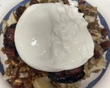 Foto del paso 7 de la receta: Ensalada de lentejas con berenjena asada, tomates secos, dátiles y burrata !!!!