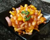 A picture of step 2 of Raw mango onion salad.