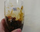 A picture of step 5 of Tiger Stripe Brown Sugar Milk with Pearls.