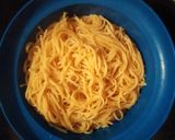 Foto del paso 4 de la receta: Espaguetis con langostinos y espárragos