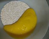 A picture of step 4 of Malpua with Rabdi.