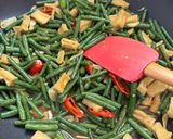 Foto langkah ke 2 dari resep Tumis sayur kacang panjang tahu.