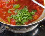 A picture of step 4 of Tomato sabji.