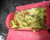 Foto del paso 4 de la receta: Tortilla paisana preparada en el microondas con vaporera