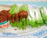 Foto langkah ke 9 dari resep Churros pandan praktis || ✋ no telur || ✋ no mixer.