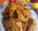 A picture of step 12 of Chicken charga with veggi rice.