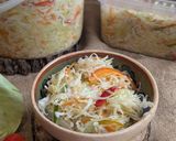 Фото кроку 2 до Маринована капуста з овочами.
