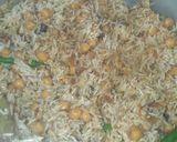 A picture of step 8 of Achari Chana Pulao.