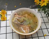 Hình bước làm 3 của món Canh bầu nấu gà