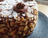 Foto del paso 14 de la receta: Tarta 'Sara' de trufa con coulis de moras silvestres (sin gluten)