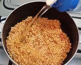 A picture of step 5 of Chicken Resha Daal.