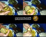 A picture of step 7 of Italiano Sushi Or Aubergine Rolls.