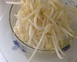 Foto del paso 1 de la receta: Salteado de Moyoshi (broto) con Champiñones y vegetales
