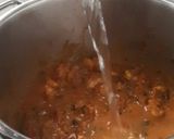 A picture of step 5 of Shrimp biryani.