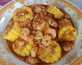 Foto langkah ke 6 dari resep Udang pedas saos tiram.