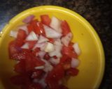 A picture of step 2 of Namkeen bhel.