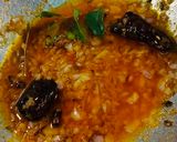 A picture of step 2 of White Matar Usal Pav.