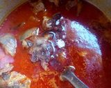 A picture of step 3 of Dried okro soup.