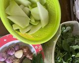 Foto langkah ke 1 dari resep Bobor Bayam Labu Siam.