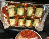 A picture of step 9 of Eggplant Rollatini.