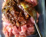Foto langkah ke 3 dari resep Sate Sapi Goreng.