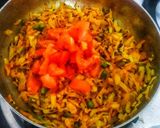 पत्ता गोभी मटर की सब्जी(Patta gobhi matar ki recipe in hindi) रेसिपी चरण 9 फोटो