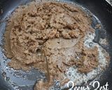A picture of step 4 of Walnut Laddoos.