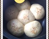 Hình bước làm 4 của món Bánh mì lười nồi cơm điện ><