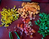 A picture of step 2 of Sama Chawal Pulao.