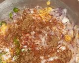 A picture of step 3 of Chanadal cutlets.