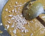 A picture of step 3 of Besan ladoo.