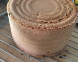 Foto del paso 5 de la receta: Ranita Birthday Cake relleno de compota de maracuyá y toronja