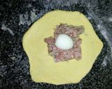 Hình bước làm 10 của món Bánh bao bí đỏ