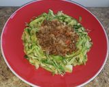Foto del paso 4 de la receta: Fetuccini de calabacín