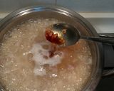 A picture of step 7 of Mince pork porridge.