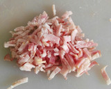 Foto del paso 9 de la receta: Flor de patata con huevo, bacon y queso