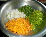 A picture of step 1 of Veg mayonnaise sandwich.
