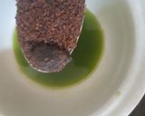 รูปขั้นตอนการทำที่ 2 ของ น้ำตาลอ้อยใบเตยไซรัป 2 นาที Pandan Kuromitsu