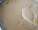A picture of step 3 of Besan barfi.