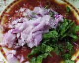 A picture of step 4 of Tamater ka bharta.