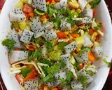 A picture of step 3 of Dragon Fruit Salad.