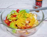 芥辣鮮蝦豆腐輕食沙拉的食譜步驟4照片