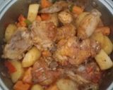 A picture of step 4 of Simple Chicken Stew.