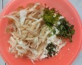 Foto langkah ke 2 dari resep Pepes Tahu Jamur Tiram Kemangi.