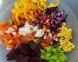 A picture of step 2 of My New Potato tasty Salad.😎.