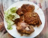 Sült csirkehús mellé töltelék köret recept fázis 3 fotója